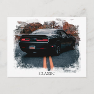 Carte Postale *~* Voiture Musclée Classique Antique Ancienne Voi