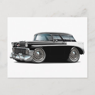 Carte Postale Voiture Nomad noir-blanc 1956