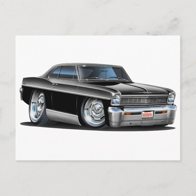 Carte Postale Voiture Nova Black 1966-67 (Devant)
