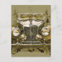 Voiture sport MG vintage
