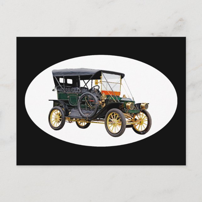 Carte postale Voiture Vintage (Devant)