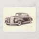 Carte Postale Voiture Vintage : Mercedes Benz 300S (Devant)
