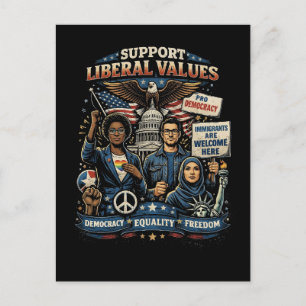 Carte Postale Voix de la Liberté