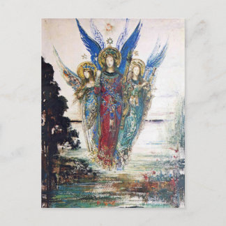 Carte Postale Voix du soir par Gustave Moreau