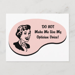 Carte Postale Voix optique
