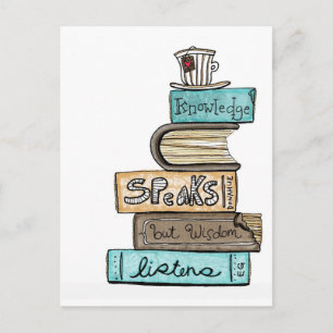 Carte Postale vol25- la connaissance parle