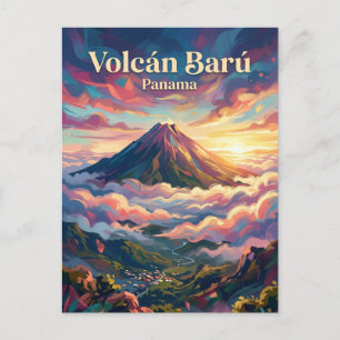 Carte Postale Volcán Barú Panama
