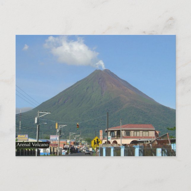 Carte Postale VOLCAN d'ARENAL, Costa Rica (Devant)