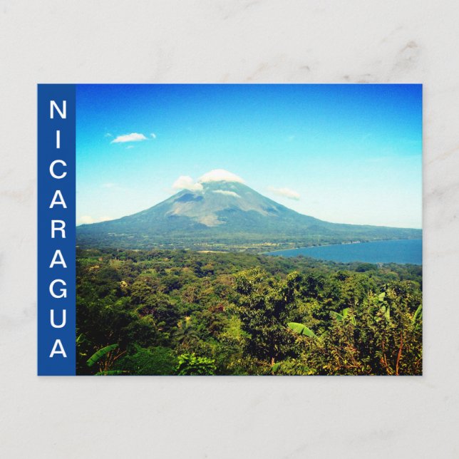 Carte Postale volcan de la conception nicaragua (Devant)