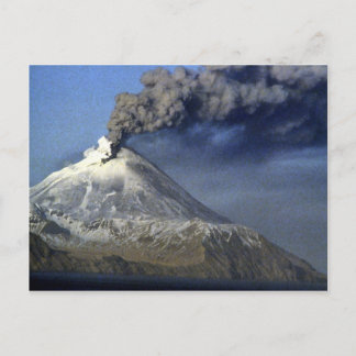 Carte Postale Volcan Kanaga, île Kanaga, Aléoutiennes