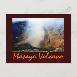 Carte Postale Volcan Masaya, Nicaragua, C.A.