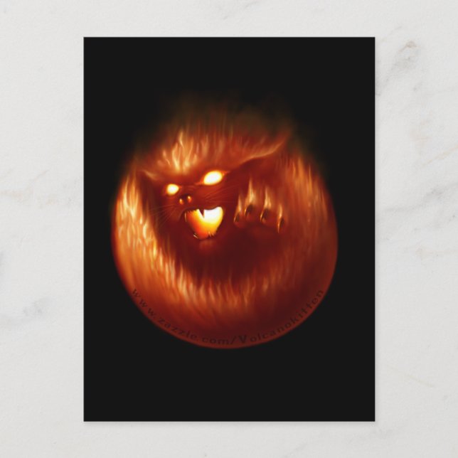 Carte postale Volcanokitten (Devant)