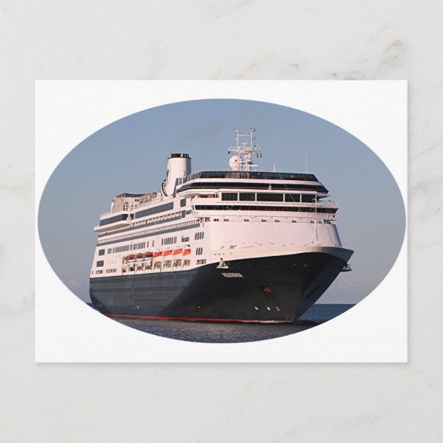 Carte Postale Volendam bateau de croisière ovale 6 (Devant)