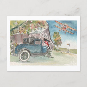 Carte Postale Voler haut