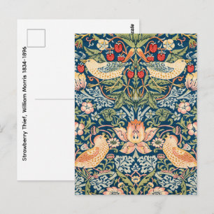 Carte Postale Voleur de fraises, William Morris 1834-1896