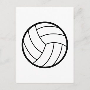 Carte Postale Volleyball
