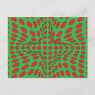 Carte Postale Vortex point rouge