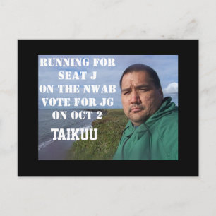 CARTE POSTALE VOTE 4 JG
