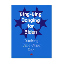 Carte postale Vote Biden Trump Election