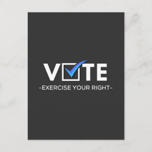 Carte Postale Vote (Cela Compte)