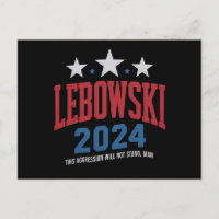 Vote drôle de Lebowski pour l'élection politique 2
