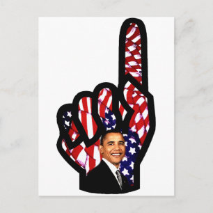 Carte Postale Vote pour Barack Obama 2012, Re-Elect Obama_