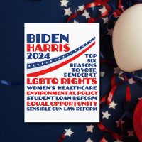 Vote pour la plateforme électorale Biden Harris 20