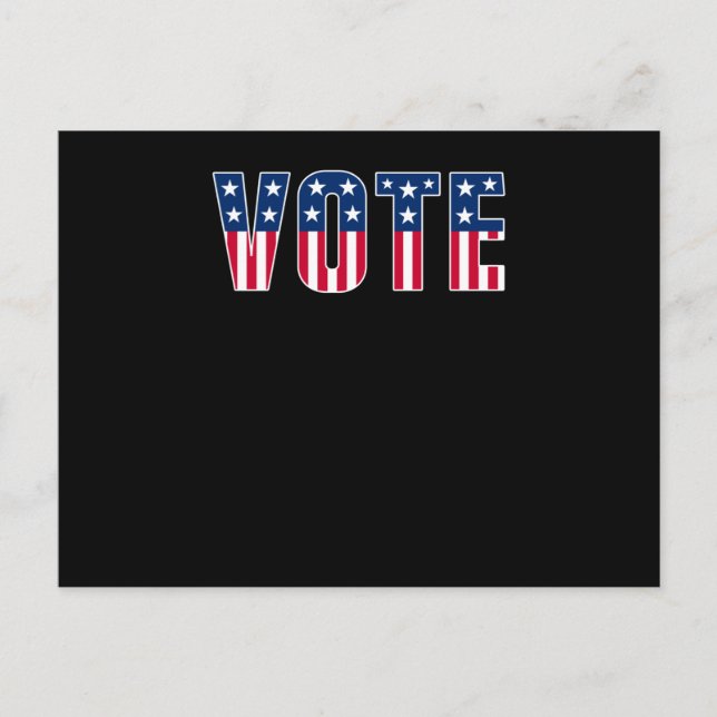 CARTE POSTALE VOTER (Devant)