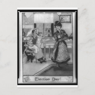 Carte Postale Votes pour les femmes !