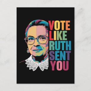 Carte Postale Votez Comme Ruth Vous A Envoyé