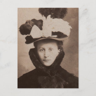 Carte Postale Votre avenir entier se trouve sous votre casquette