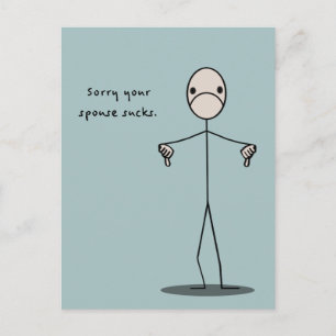 Carte Postale Votre Époux Sucre