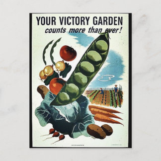Carte Postale Votre Jardin Victoire