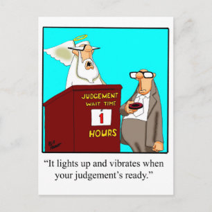 Carte Postale Votre jugement est prêt !