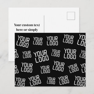 Carte Postale Votre logo de conception ou d'entreprise   Placeme