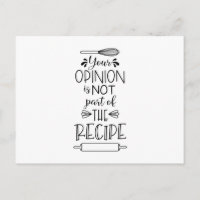 Votre Recette D'Opinion Citation De Cuisine Drôle 