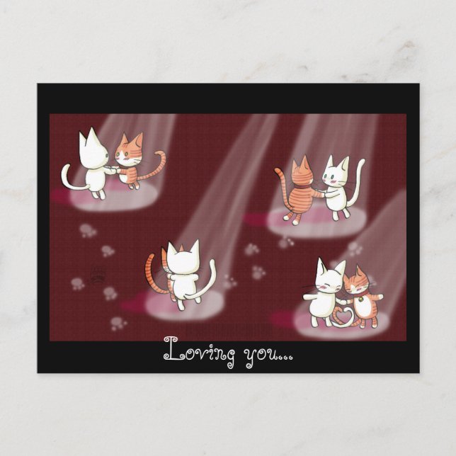 Carte Postale Vous aimer... (Devant)