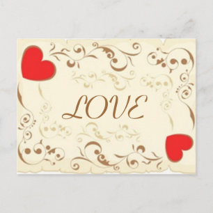 CARTE POSTALE VOUS AIMER COLLECTION DE CADEAUX