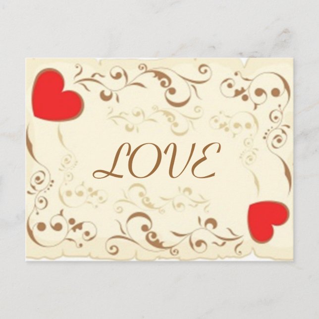 CARTE POSTALE VOUS AIMER COLLECTION DE CADEAUX (Devant)