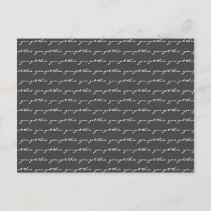 Carte Postale Vous Avez Ce Motif Inspirant Noir Blanc
