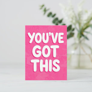 Carte Postale Vous avez ces mots sur rose