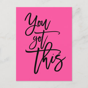 Carte Postale Vous Avez Cette Citation Motivationnelle Noire Sur
