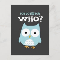 VOUS AVEZ VOTÉ POUR QUI ?