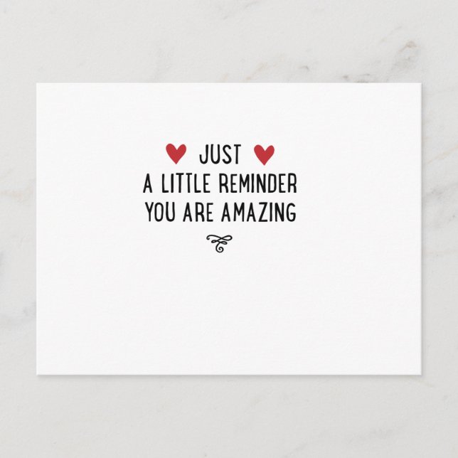 Carte Postale Vous êtes extraordinaire (Devant)