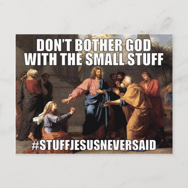 Carte Postale Vous êtes important pour Dieu (SJNS) (Devant)