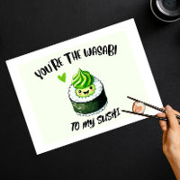 Vous êtes le WASABI à mon SUSHI - Message mignon e