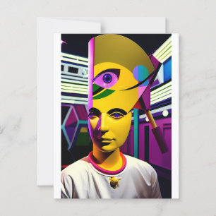 Carte Postale Vous êtes le Weirdo