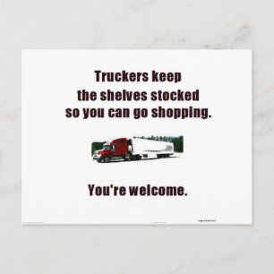 Carte Postale Vous êtes les bienvenus.