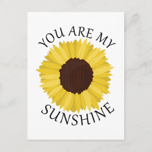Carte Postale Vous Êtes Mon Soleil