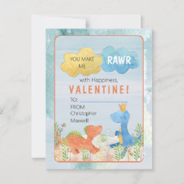 Carte Postale Vous me faites rougir avec le bonheur Saint Valent